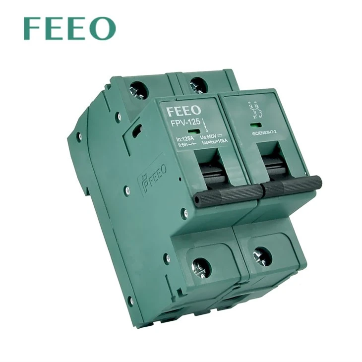 2P 600V 80A DC Miniature Circuit Breaker