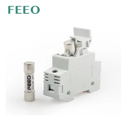 Fusible auto de energía solar del sistema fotovoltaico del fusible térmico de 63A 1000V DC 1P 14x51